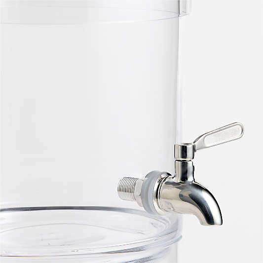 Stacking 2-Gallon Glass Cold Drink Dispenser