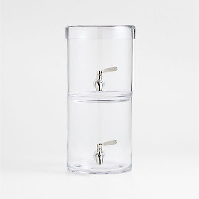View Stacking 2-Gallon Glass Cold Drink Dispenser details