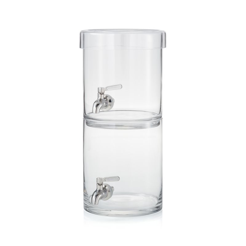 Stacking 2-Gallon Glass Cold Drink Dispenser - image 2 of 5