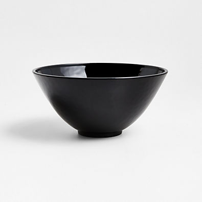 View Stacks Black Outdoor Melamine Bowl details