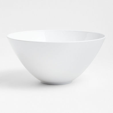 View Stacks White Outdoor Melamine Serving Bowl details