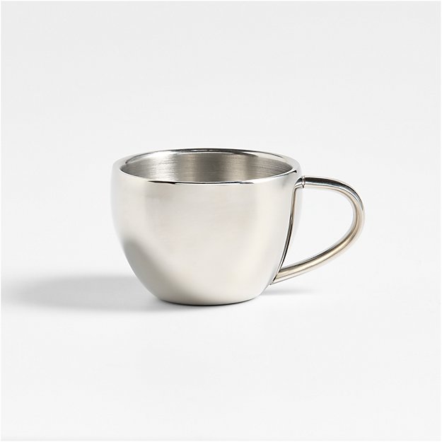 Stainless Steel Coffee Mugs: Metal Mugs & Cups | Crate & Barrel