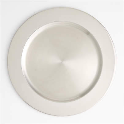 Stainless Steel Charger Plate
