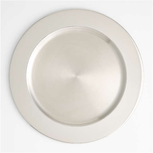 Stainless Steel Charger Plate