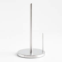 Stainless Steel Paper Towel Holder for Kitchen | Crate & Barrel