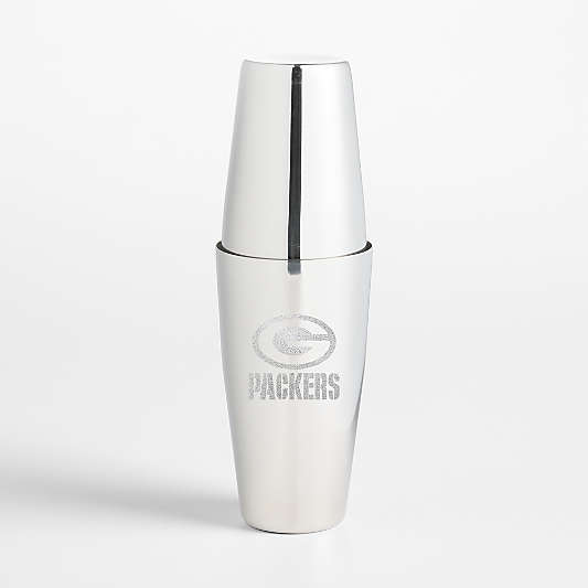 NFL Green Bay Packers Stainless Steel Boston Shaker