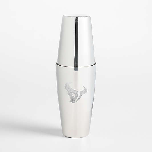 NFL Houston Texans Stainless Steel Boston Shaker