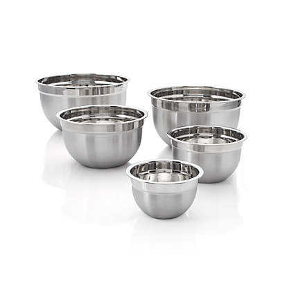 Stainless Steel Mixing Bowls With Lids