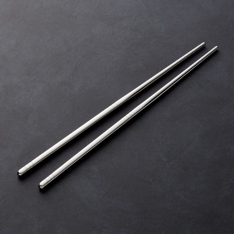 Stainless Steel Chopsticks + Reviews | Crate & Barrel