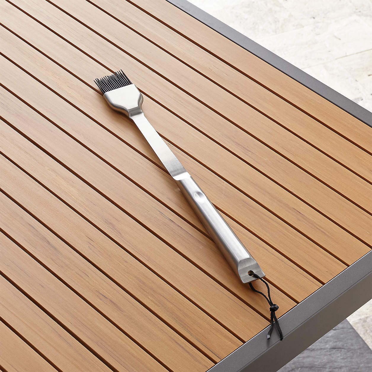 Stainless Steel Grill Basting Brush + Reviews Crate & Barrel Canada