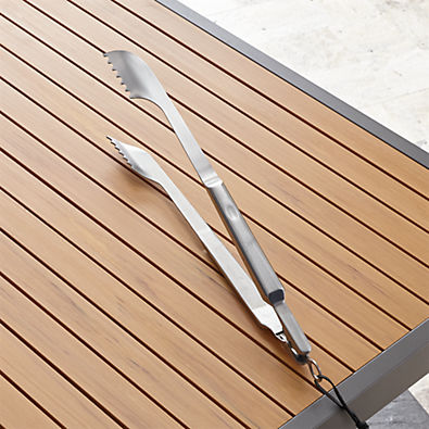 View Stainless Steel Grill Tongs details