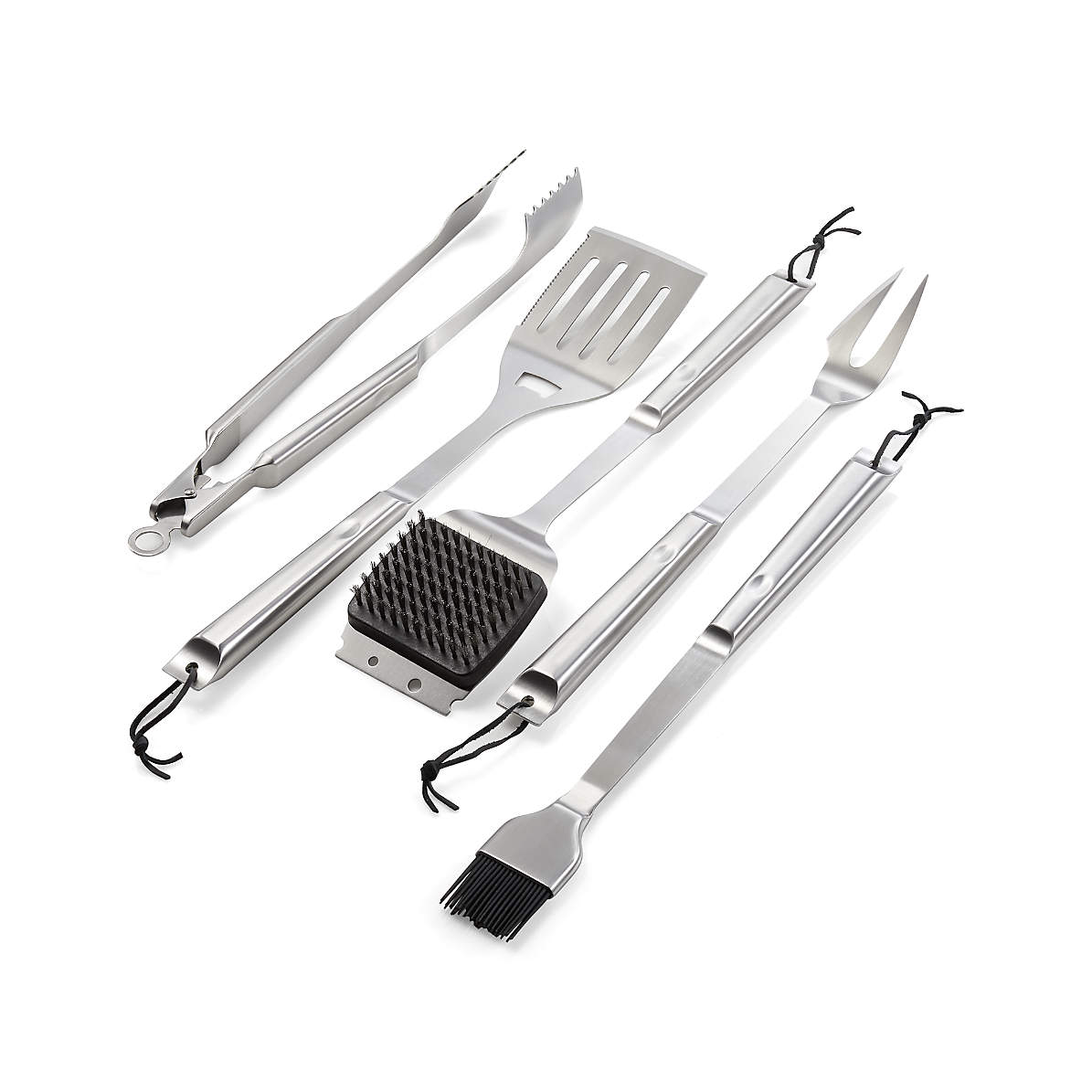 Crate & Barrel Stainless Steel Grill Tools