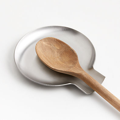 View Crate & Barrel Stainless Steel Spoon Rest details
