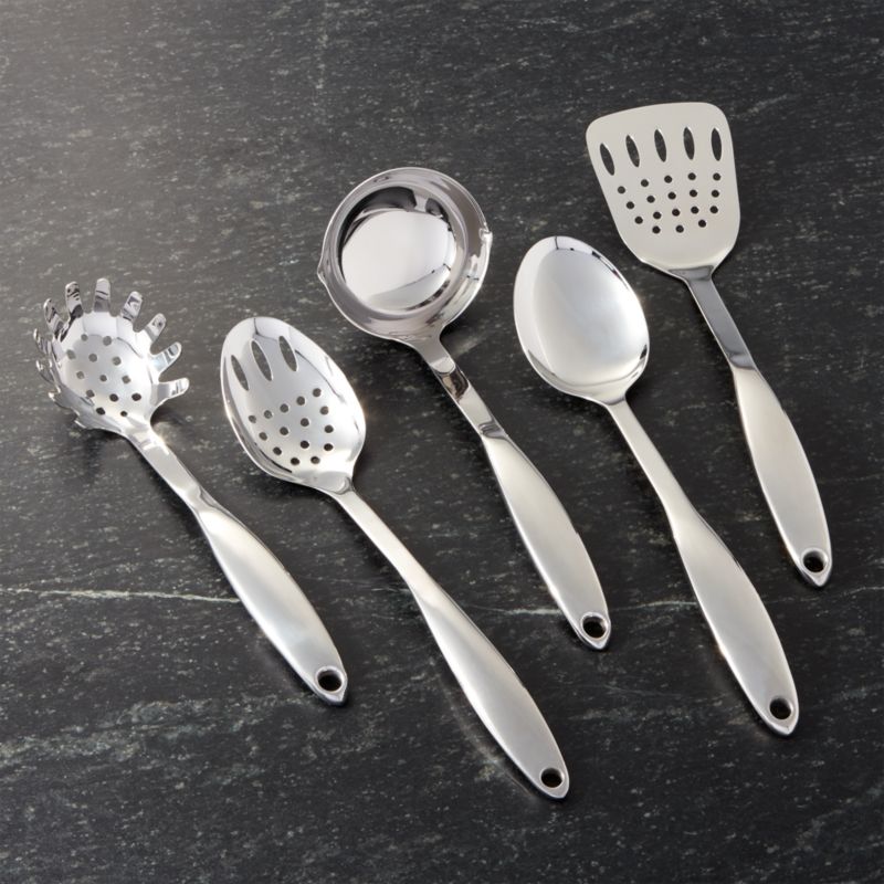 Download Stainless Steel Utensils Crate And Barrel