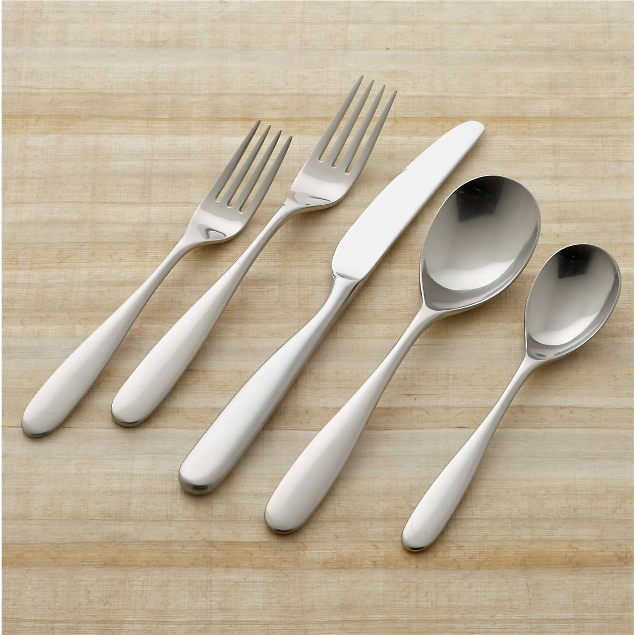 Stanton Satin 20Piece Flatware Set by Robert Welch + Reviews Crate