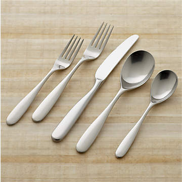 Crate and deals barrel flatware