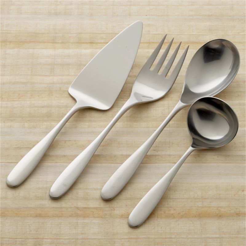 Stanton Satin 4-Piece Serving Set - image 0 of 3