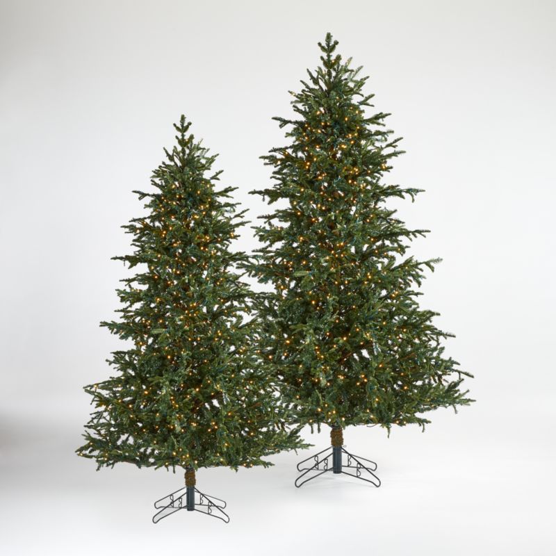 Potted Holiday Star Fir Tree White LED, Large 7.5' - image 1 of 9