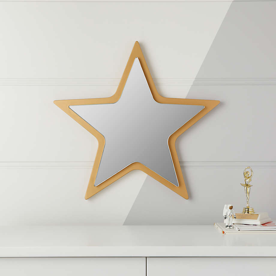 Star shaped hot sale mirror