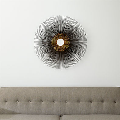View Starburst Round Wall Mirror details
