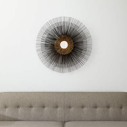 Starburst Round Wall Mirror Reviews Crate And Barrel Starburst Round Wall Mirror Reviews, Round Starburst Mirror