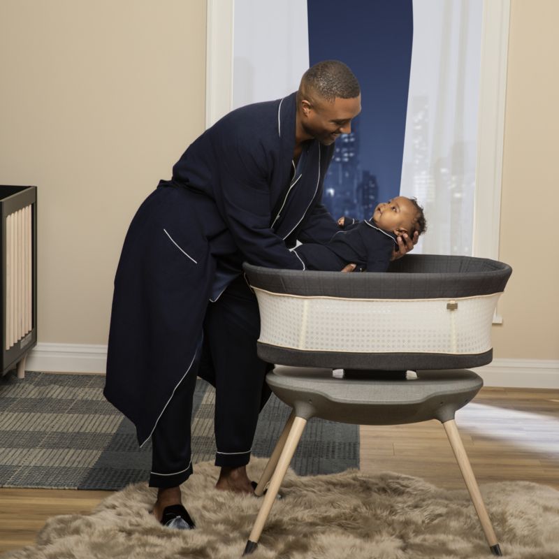 Maxi-Cosi ® Starling Onyx Heritage Smart Baby Bassinet with CryAssist ™ - image 1 of 8