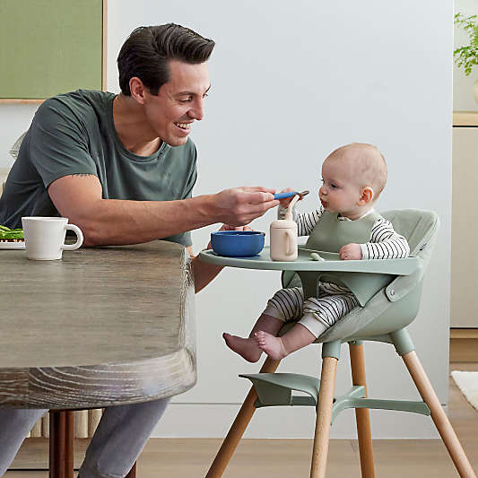 Lalo Blueberry Blue Starting Solids Baby Feeding Set