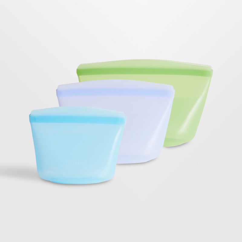 Stasher 2-Cup Bowl in Lavender | Silicone