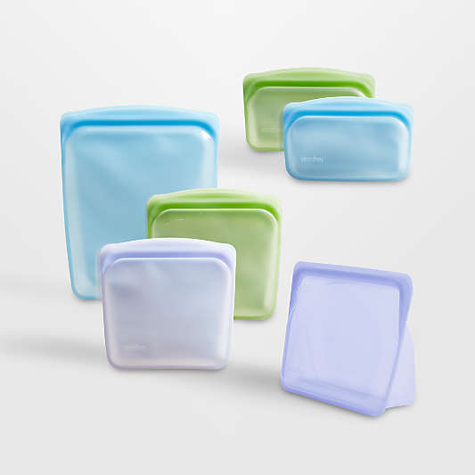 Stasher Bags: Stasher Reusable Silicone Storage Bags | Crate & Barrel