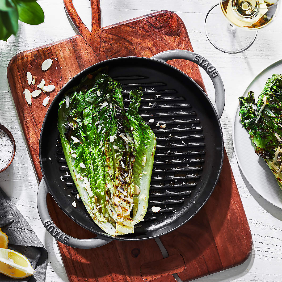 Staub Eucalyptus 10 Pure Grill | Crate & Barrel