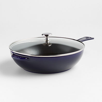 View Staub 10" Dark Blue Daily Pan details