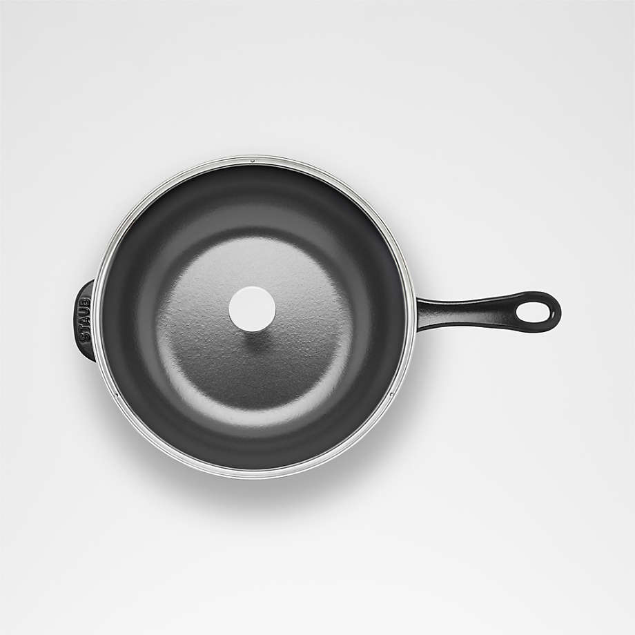 Staub Cast Iron - Fry Pans/ Skillets 10-inch, Fry Pan, black matte