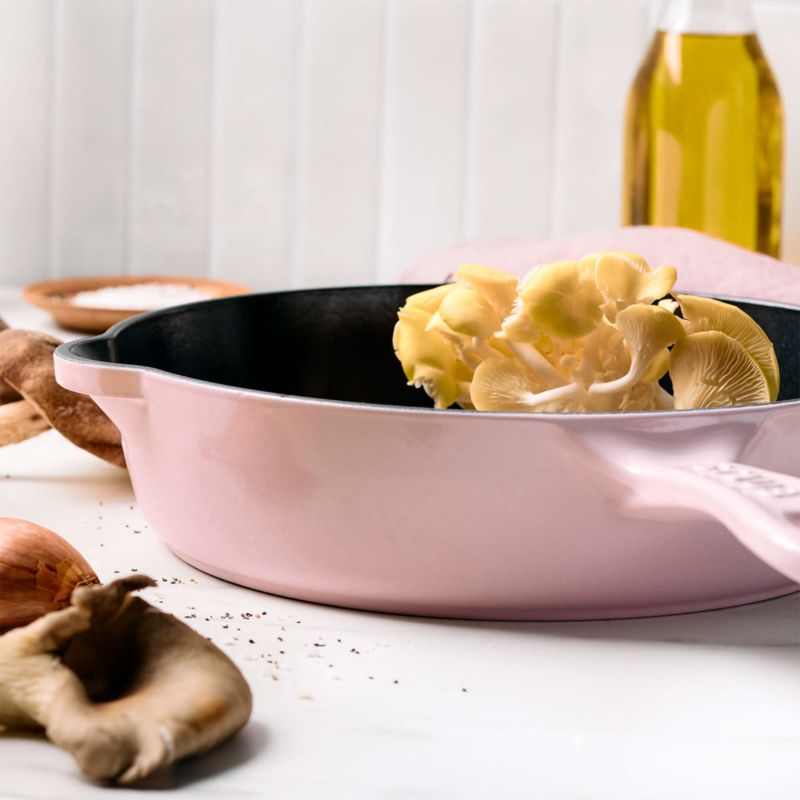 Staub ® 11" Peony Enameled Cast Iron Traditional Deep Skillet - image 3 of 6