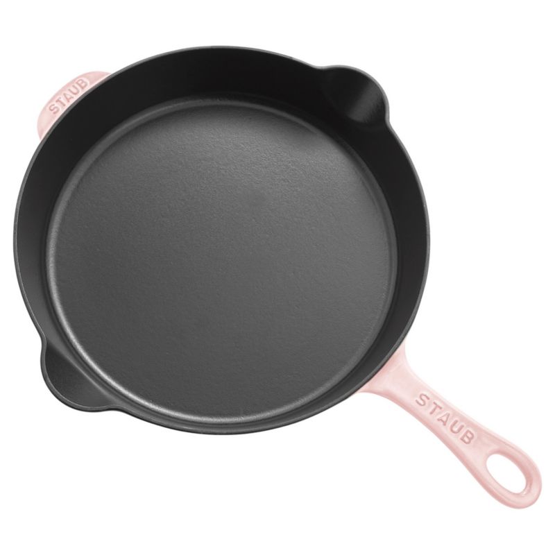 Staub ® 11" Peony Enameled Cast Iron Traditional Deep Skillet - image 4 of 6