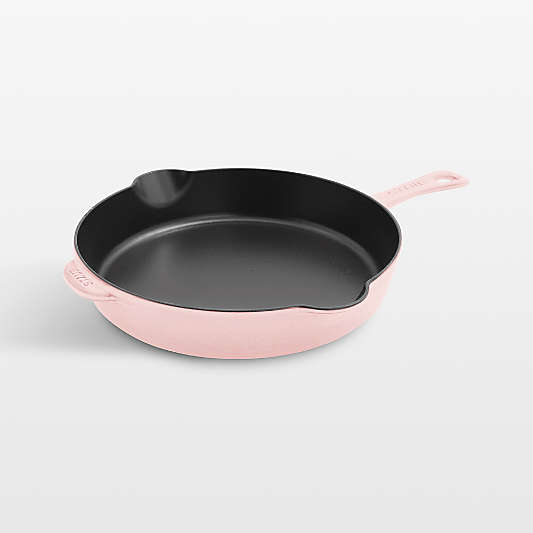 Staub ® 11" Peony Enameled Cast Iron Traditional Deep Skillet