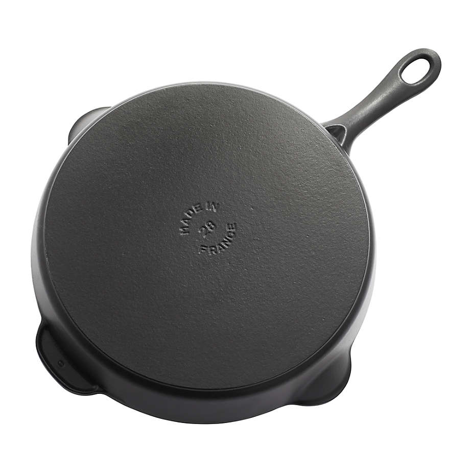 Staub 11 Matte Black Traditional Skillet + Reviews