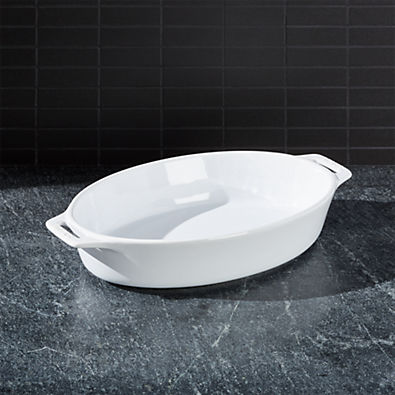 View Staub ® White Oval Baker details
