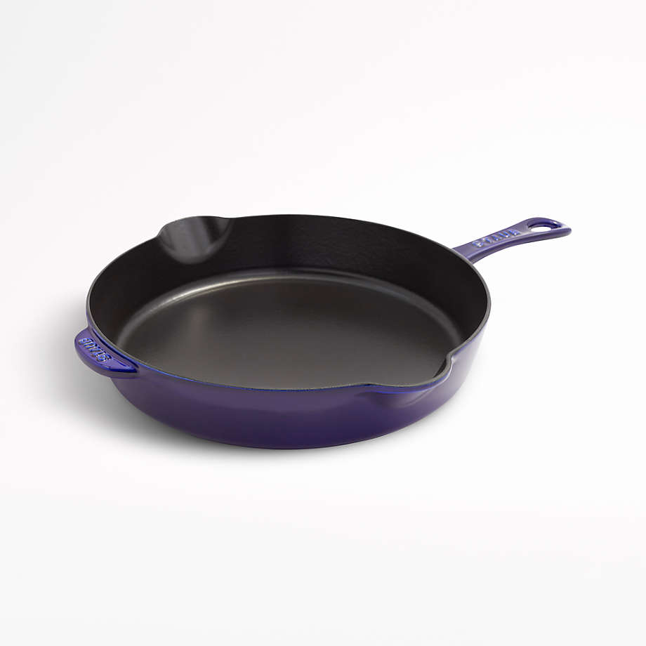 Staub Metallic Blue 11 Traditional Skillet + Reviews