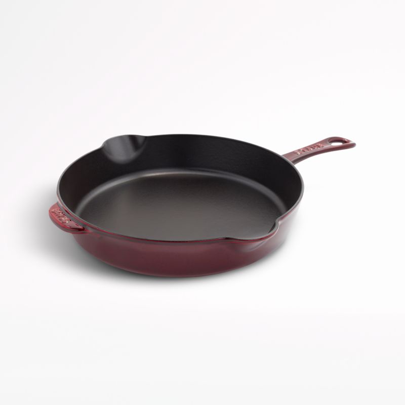 Staub ® 11" Grenadine Enameled Cast Iron Traditional Deep Skillet - image 0 of 1