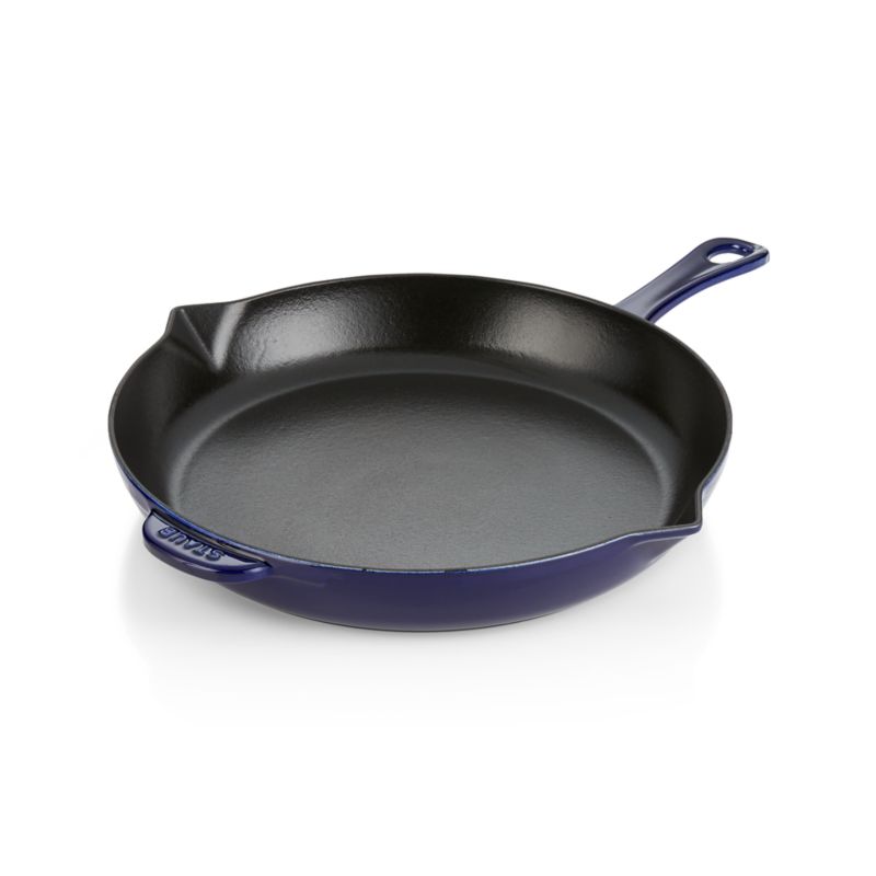 Staub ® 12" Dark Blue Enameled Cast Iron Fry Pan - image 2 of 2