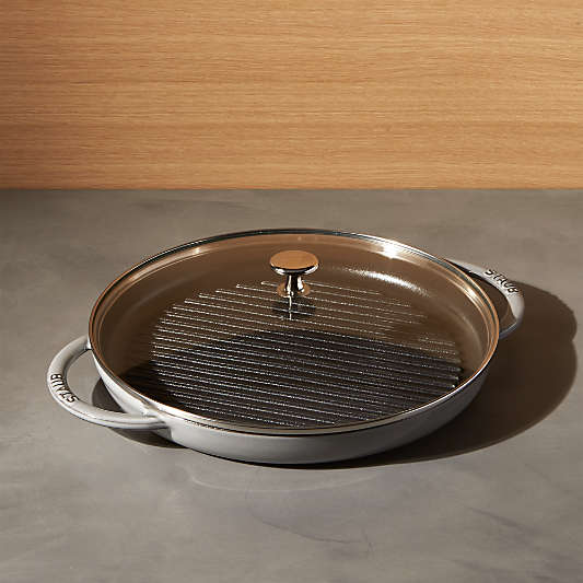 Staub ® Cast Iron Round Steam Grill - Graphite