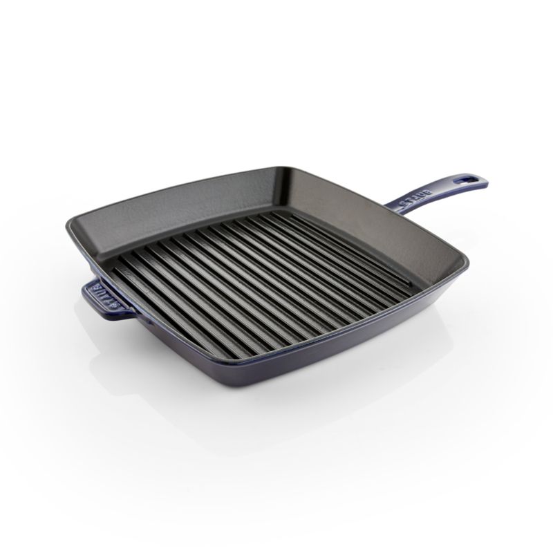 Staub ® Dark Blue 12" Square Grill Pan - image 7 of 6