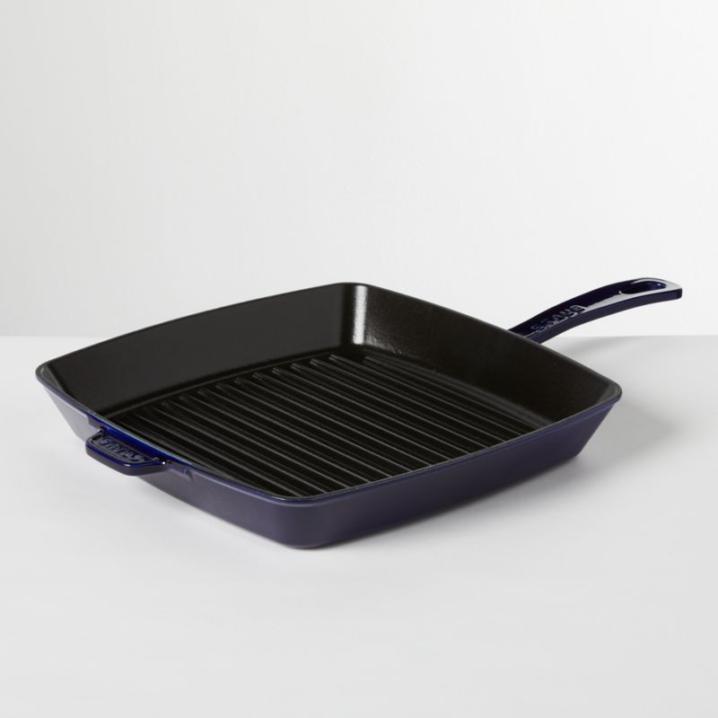 Staub ® Dark Blue 12" Square Grill Pan - image 0 of 6