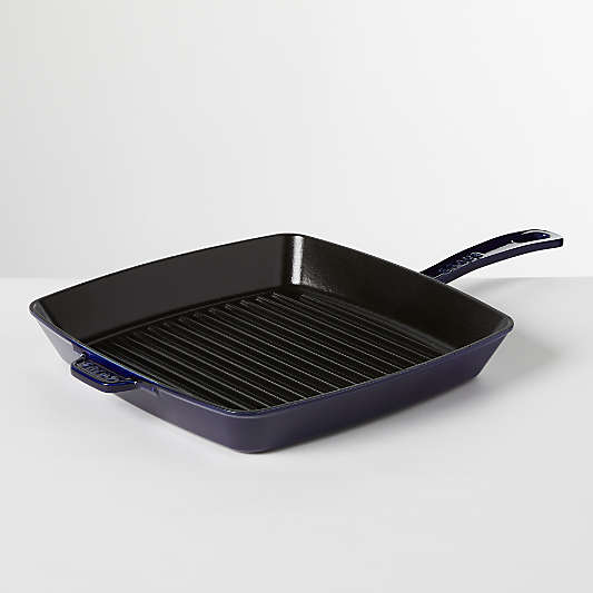 Staub ® Dark Blue 12" Square Grill Pan