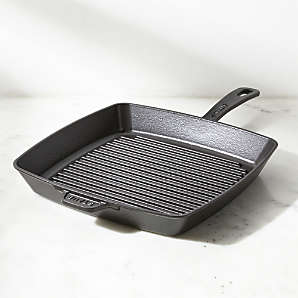 Staub Grill Pan 33x33cm, Black - Staub @ RoyalDesign