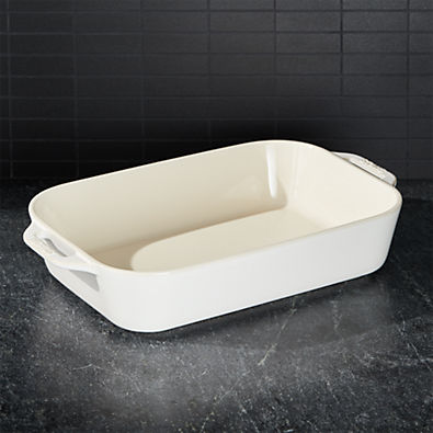 View Staub ® Rustic Ivory 13" X 9"  Rectangular Baker details