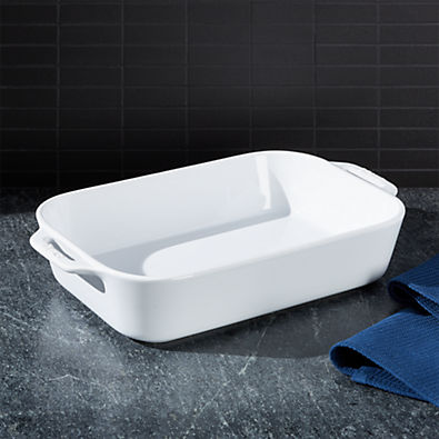 View Staub ® White 13" X 9" Rectangular Baker details