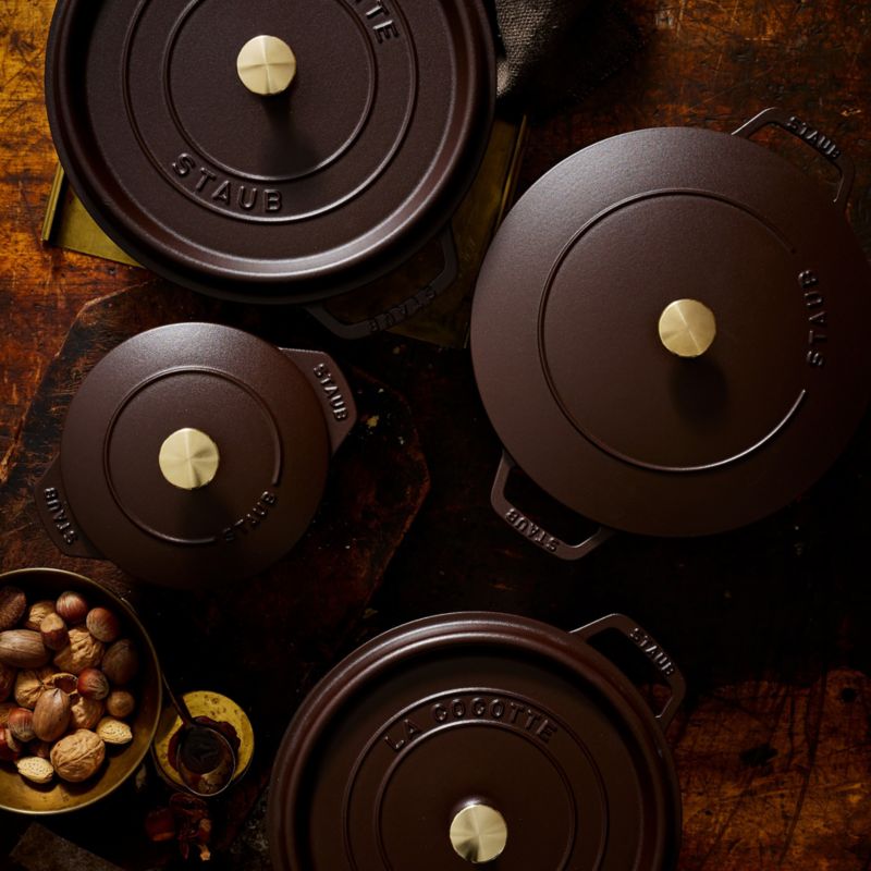 Staub ® Matte Espresso 1.5-Qt Petite French Oven - image 2 of 6