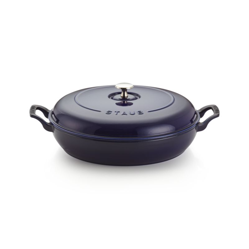 Staub ® 3.5-Qt Dark Blue Braiser - image 5 of 4