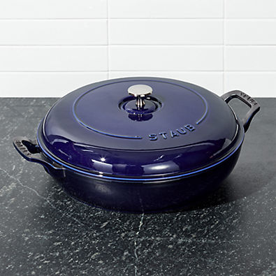 View Staub ® 3.5-Qt Dark Blue Braiser details